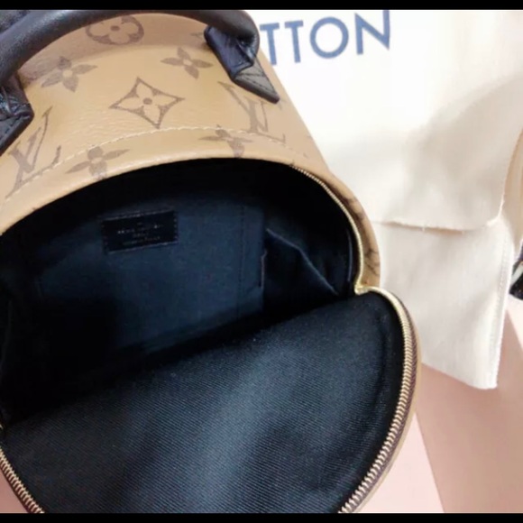 LOUIS VUITTON Backpack Palm Springs Mini Bag Monogram Reverse - Picture 4 of 4